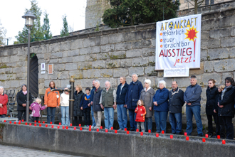Mahnwache gegen Atomkraft